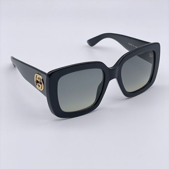 GUCCI Sunglasses GG0141SN 001 Black/Grey Women NEW main image 6